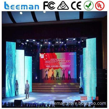 outdoor led display screen 2015 Leeman P12 DIP RGB indoor led video wall screen p62.5